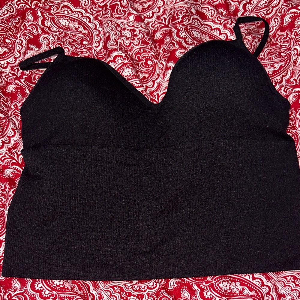 Women's Black Bralette